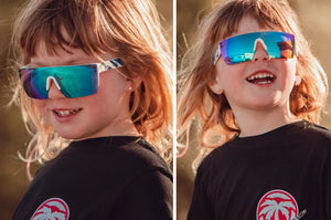 LAZER FACE SUNGLASSES KIDS: Fireblade RWB