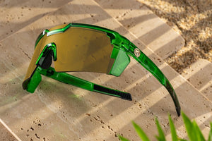 FUTURE TECH SUNGLASSES: Cycad Green