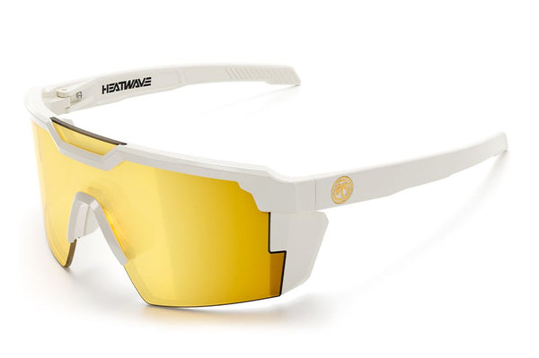 FUTURE TECH SUNGLASSES: Gloss White