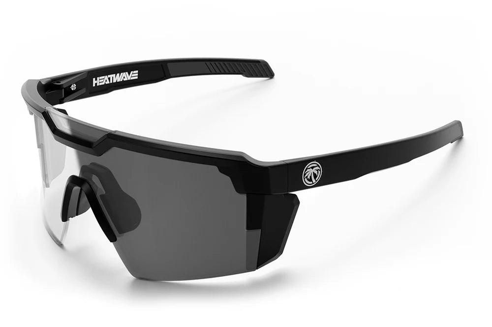 FUTURE TECH SUNGLASSES: Black Frame Photochromic