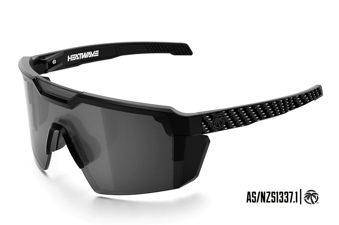 FUTURE TECH SUNGLASSES BLACK: Carbon Customs