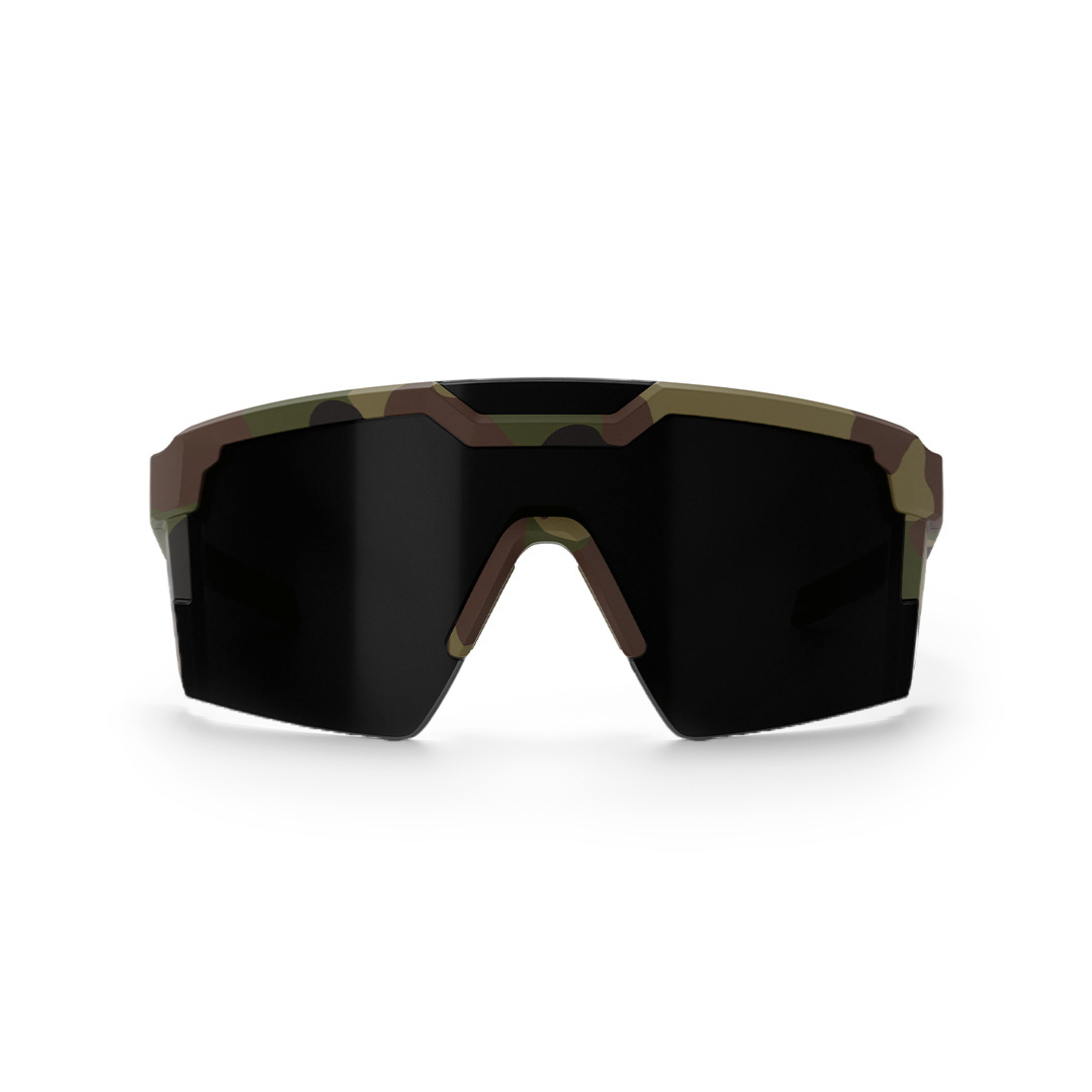 FUTURE TECH SUNGLASSES: Fleck Camo Ultra Black