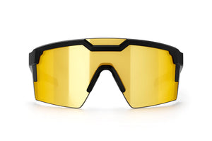 FUTURE TECH SUNGLASSES BLACK: Gold Rush