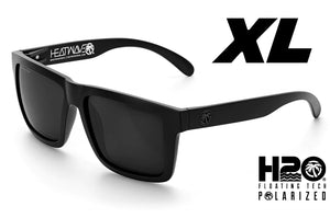 XL VISE H20 FLOATING SUNGLASSES: Black