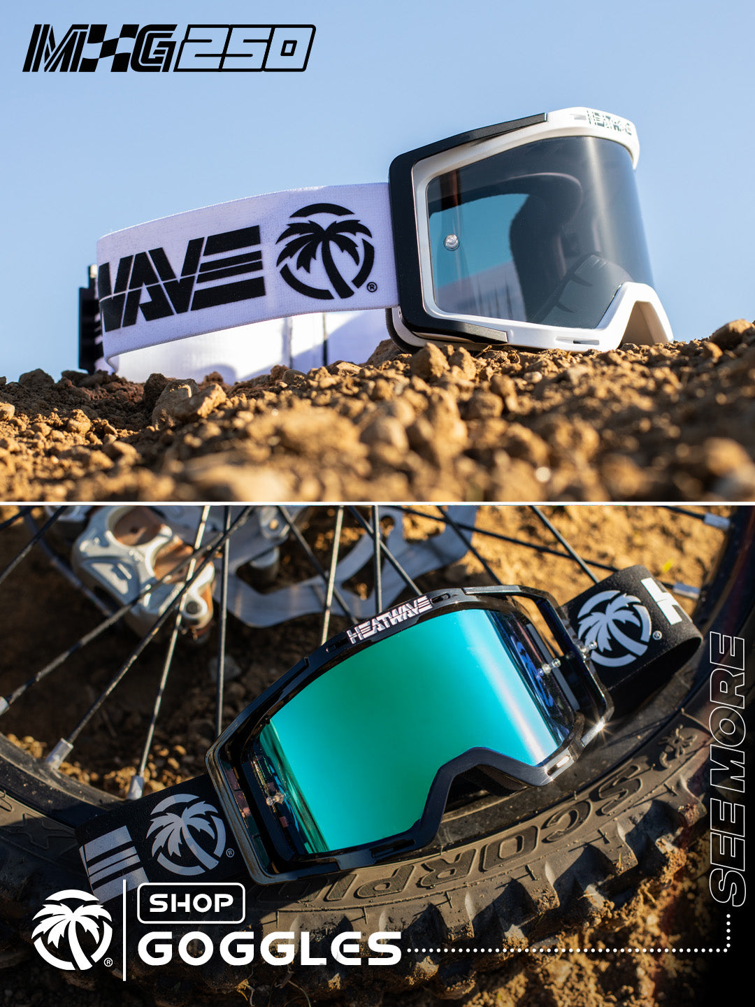 Heat Wave Visual Australia. Shop Moto goggles for motocross and dirtbikes. Free Same Day Shipping Australia wide.