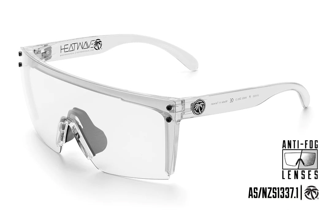LAZER FACE SUNGLASSES ANTI FOG: Clear