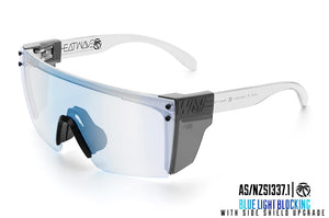 LAZER FACE SUNGLASSES  CLEAR: Bluelight Blockers