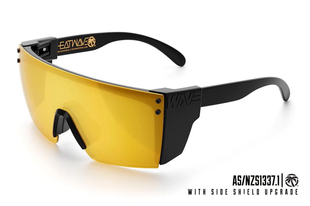 LAZER FACE SUNGLASSES: Gold Rush
