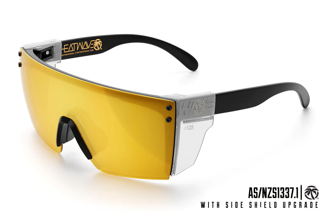 LAZER FACE SUNGLASSES: Gold Rush