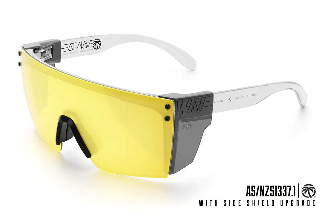 LAZER FACE SUNGLASSES: Hi-Vis Yellow