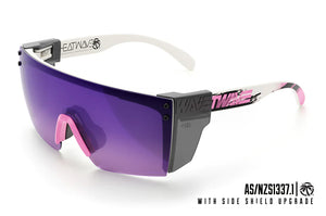 LAZER FACE SONNENBRILLE: Reactive Customs x Purple Lurk