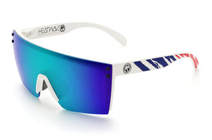 LAZER FACE SUNGLASSES WHITE: RWB Fireblade Customs