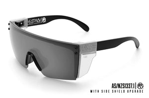 LAZER FACE SONNENBRILLE: Silber