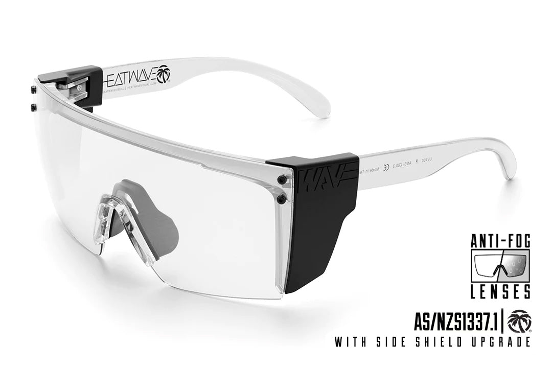 LAZER FACE SUNGLASSES ANTI FOG: Clear