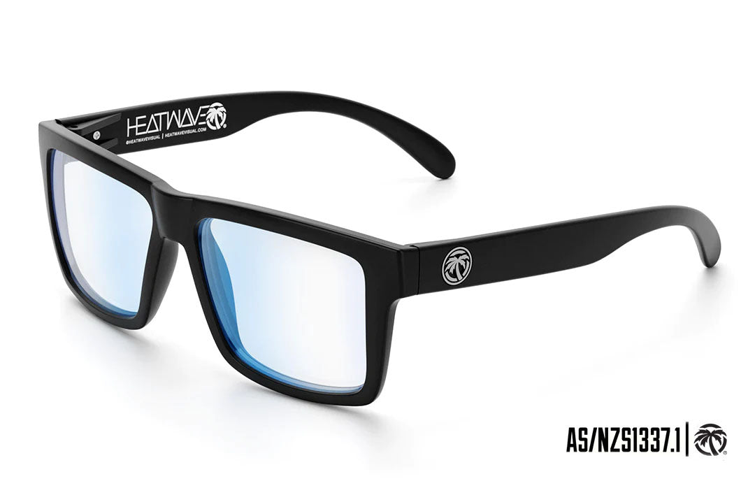 VISE Z87 SUNGLASSES: Black x Blue Light Blocking