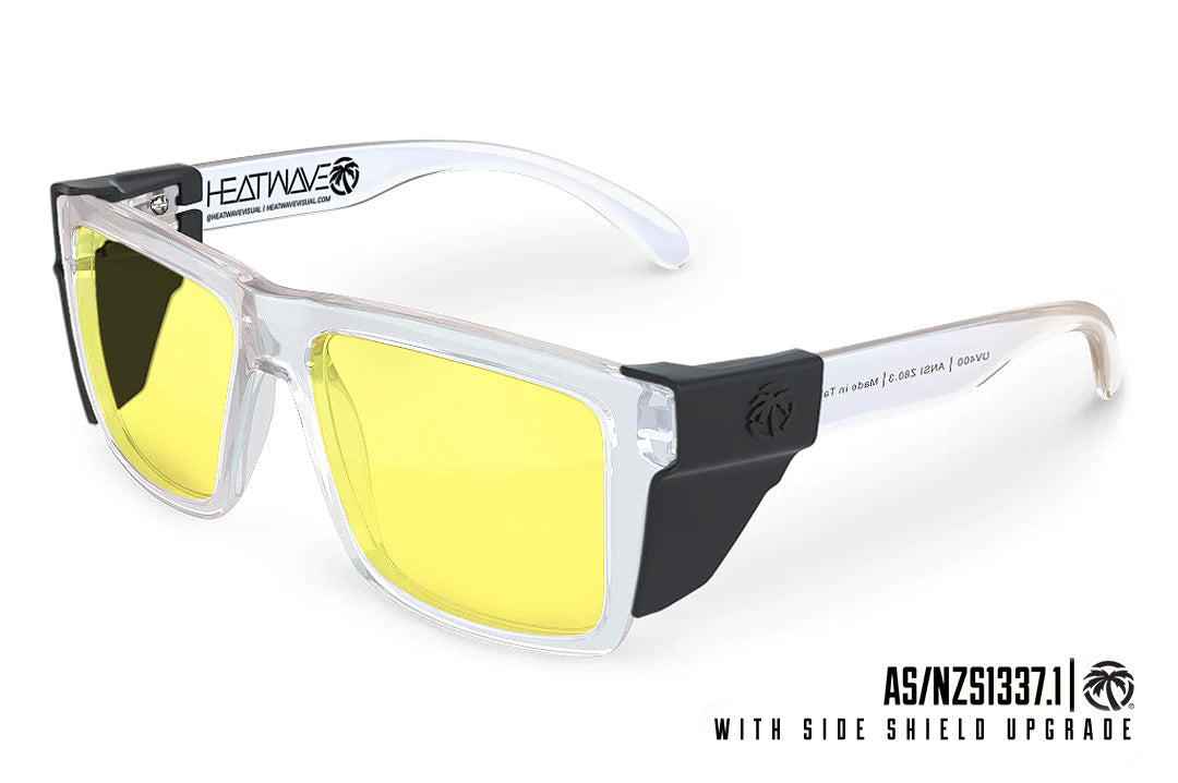 VISE Z87 SUNGLASSES: Vapor x Hi-Vis Yellow