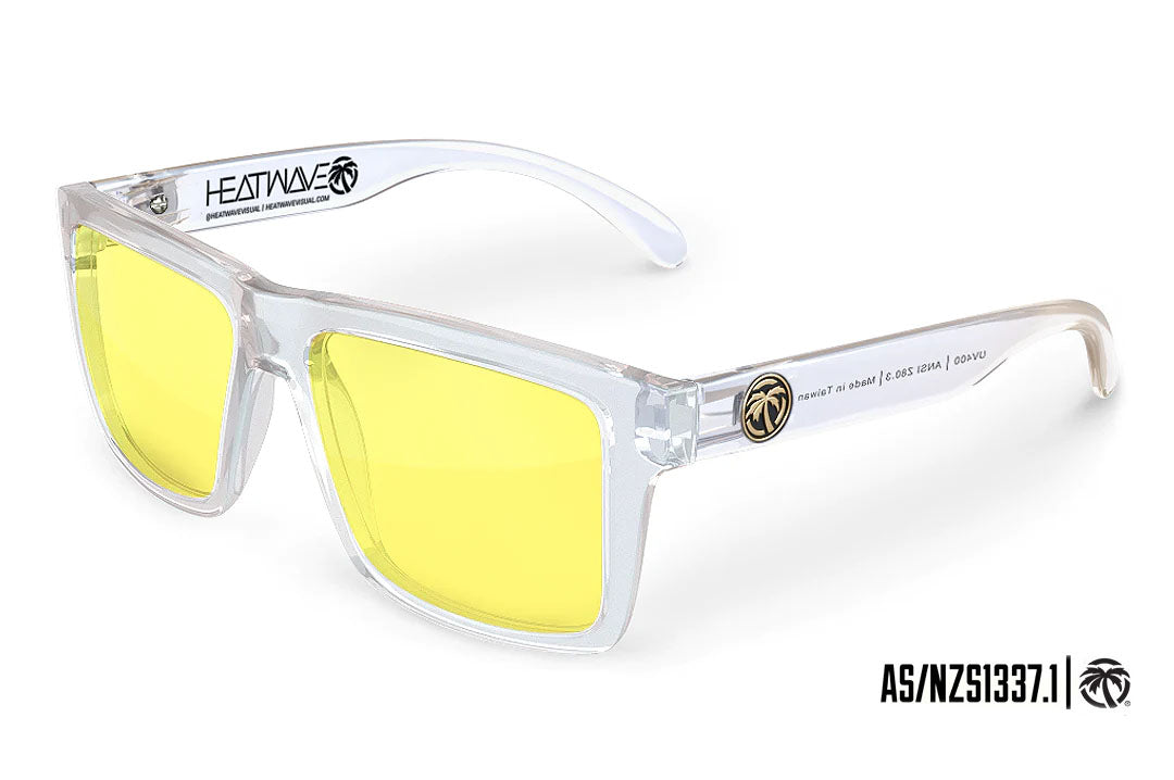 VISE Z87 SUNGLASSES: Vapor x Hi-Vis Yellow