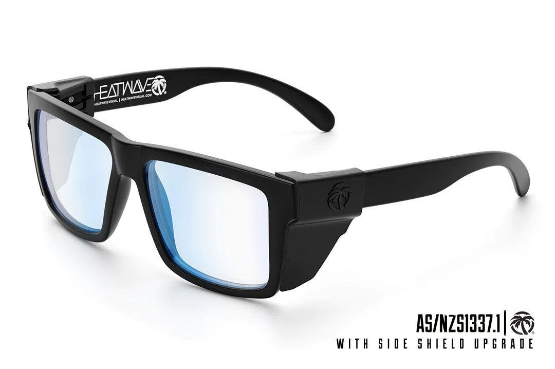 VISE Z87 SUNGLASSES: Black x Blue Light Blocking