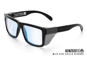 VISE Z87 SUNGLASSES: Black x Blue Light Blocking