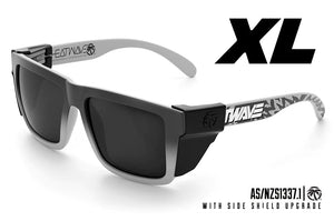 XL VISE SUNGLASSES: GREY Hydroshock Customs