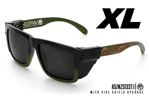 XL VISE SUNGLASSES: Topo Camo