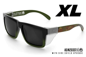 XL VISE SUNGLASSES: Topo Camo