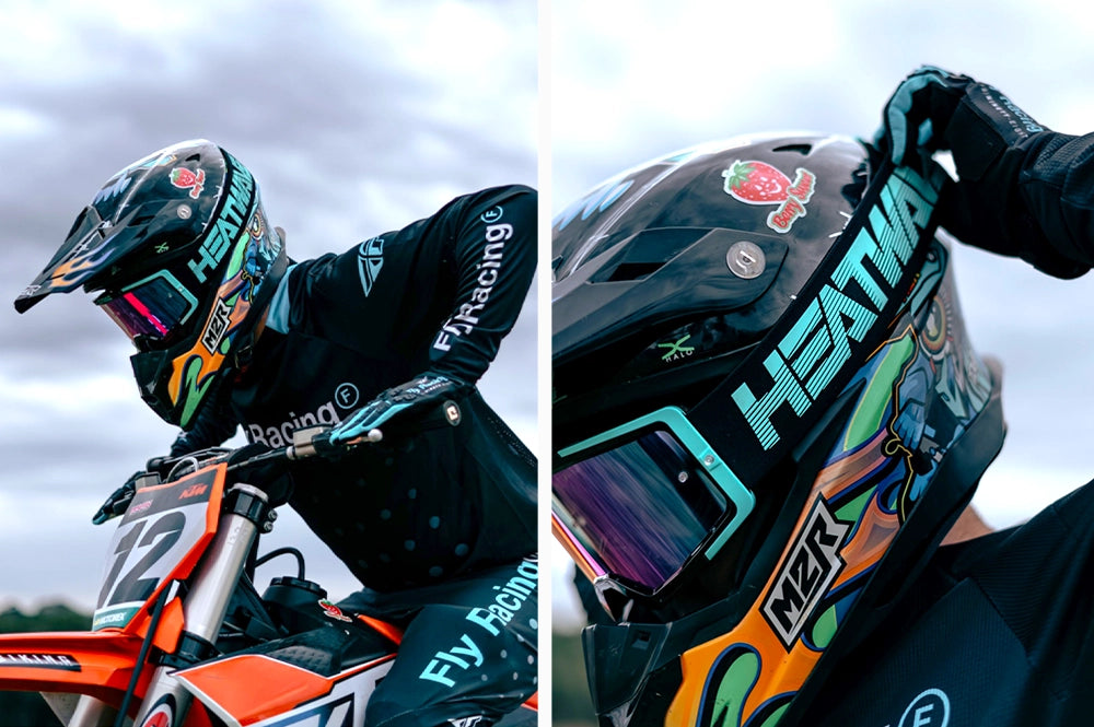 MXG-250 Motosport Goggle: Hydro Aquatic