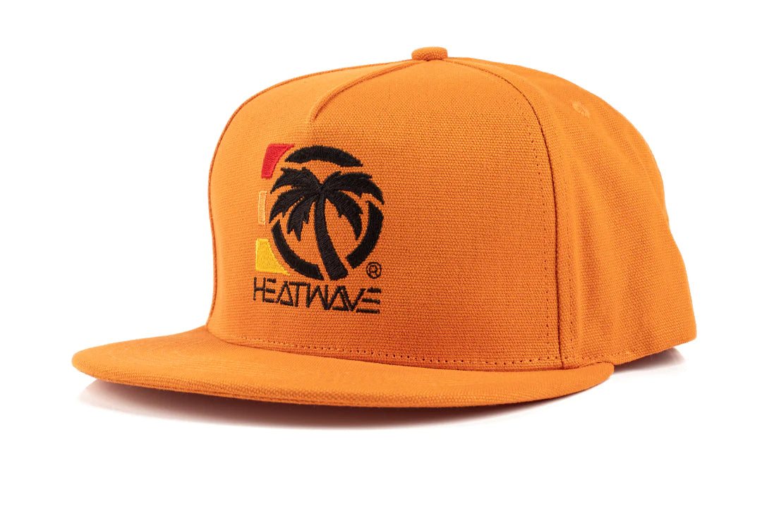HWV 4 SPEED STRIPE HAT: Orange Canvas