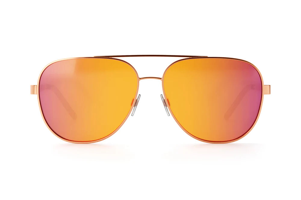 INCLINE SUNGLASSES: Rose Gold
