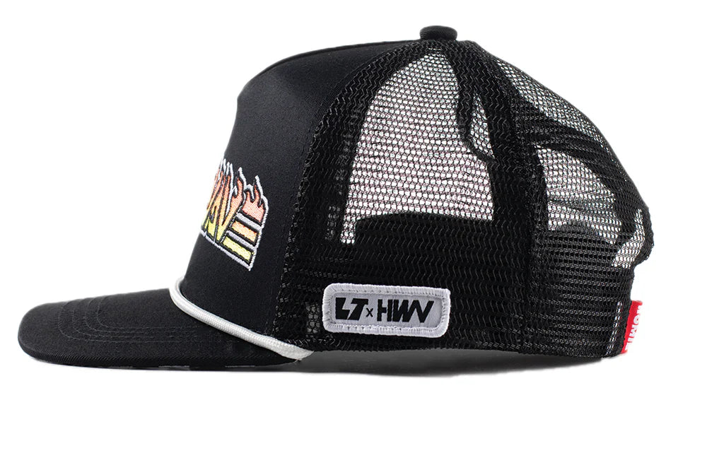 HWV HAT: Little Trouble X Heat Wave Youth Trucker Hat