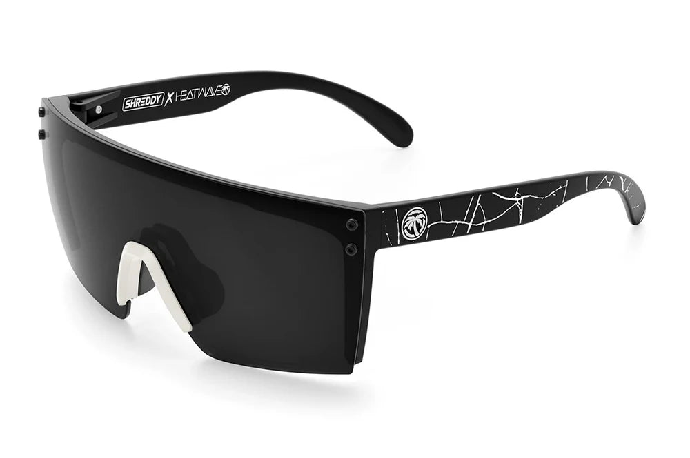 LAZER FACE SONNENBRILLE: Silber