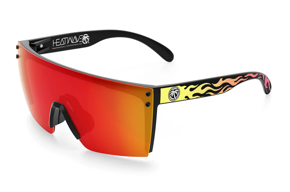 LAZER FACE SUNGLASSES: Sunblast Tallboy Flameout Customs