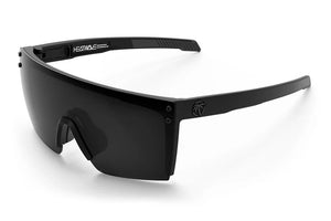 PERFORMANCE LAZER FACE SUNGLASSES: Black