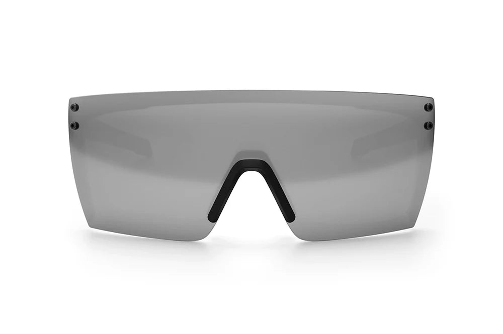 PERFORMANCE LAZER FACE SUNGLASSES Silver Heat Wave Visual Australia