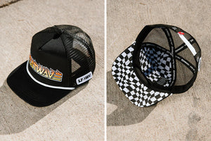 HWV HAT: Little Trouble X Heat Wave Youth Trucker Hat