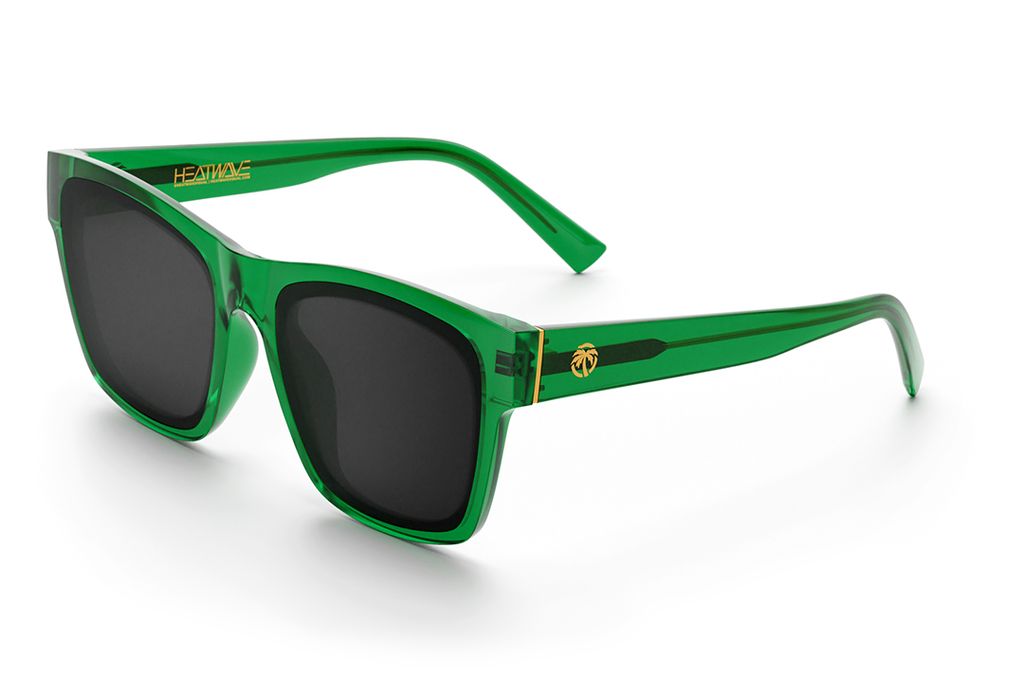MARILYN SUNGLASSES: Cycad Green - Black