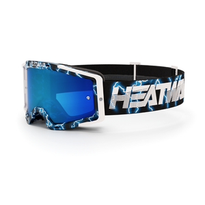 MXG-250 Motosport Goggle: Billboard Lightning Blue