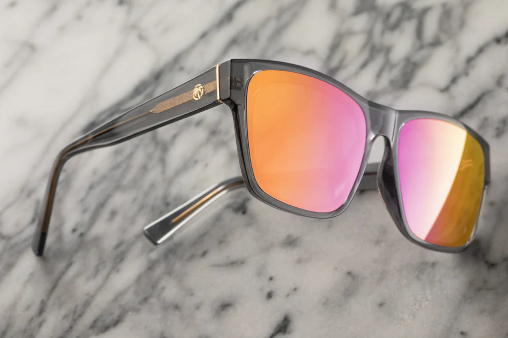 MARILYN-SONNENBRILLE: Schwarzer Rahmen x Roségold