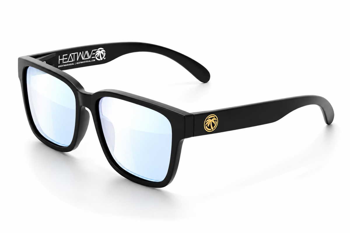 APOLLO SUNGLASSES: Black Bluelight lens