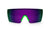 LAZER FACE KACAMATA: Bingkai Hijau Neon x Ultra Violet