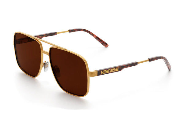 NIMITZ SUNGLASSES: Tortoise - Brown
