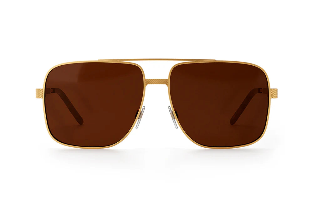 NIMITZ SUNGLASSES: Tortoise - Brown