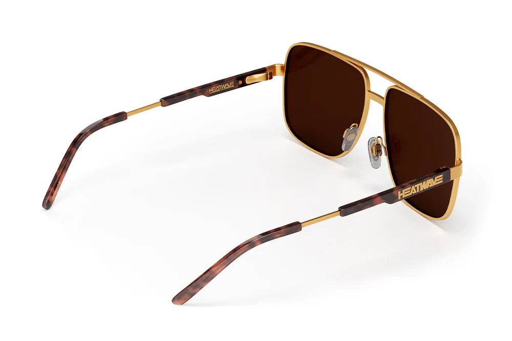 NIMITZ SUNGLASSES: Tortoise - Brown