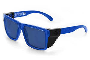 VISE Z87 SUNGLASSES: Neon Blue