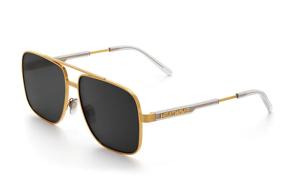NIMITZ SUNGLASSES: Gold