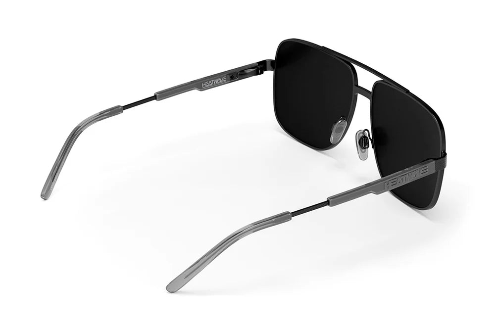 NIMITZ SUNGLASSES: Satin Black x Ultra Black Lens