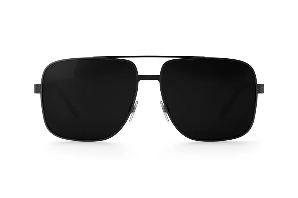 NIMITZ SUNGLASSES: Satin Black x Ultra Black Lens