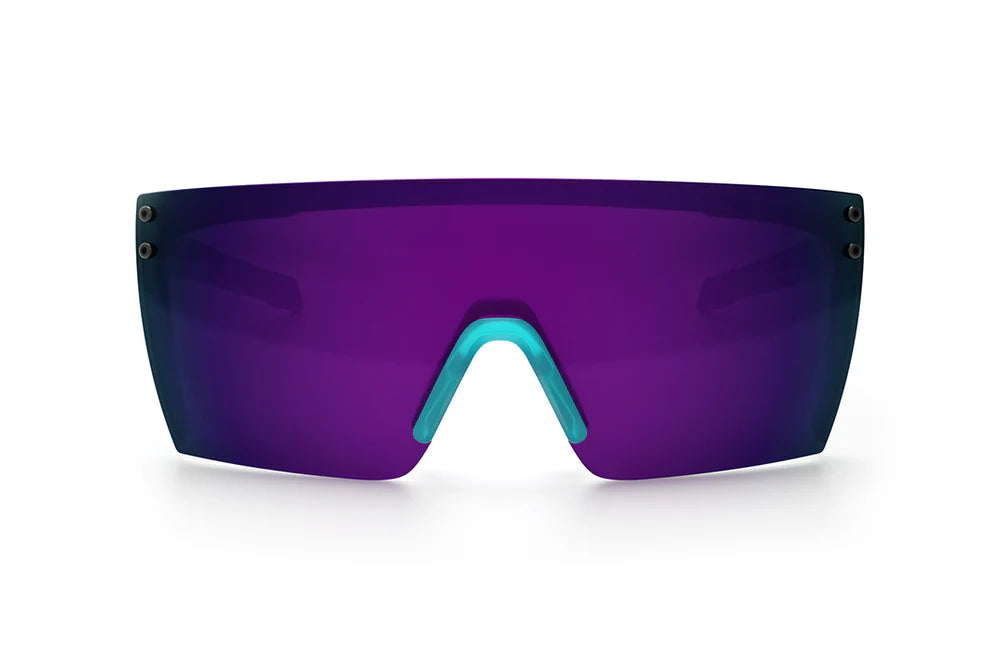 PERFORMANCE LAZER FACE SUNGLASSES: Aqua Frost