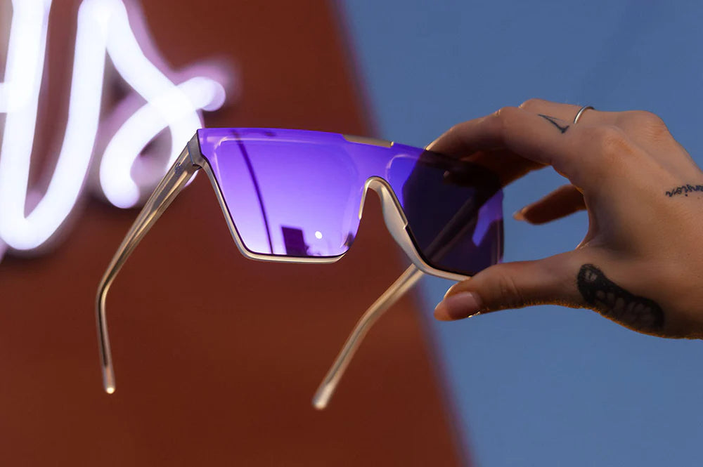 CLARITY SUNGLASSES: Vapor Frost Ultra Violet