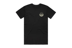 HWV SLICE: Schwarzes T-Shirt 